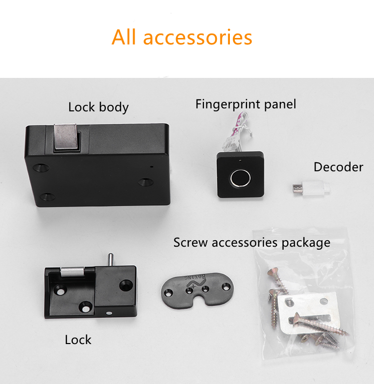 قفل ذكي ببصمة الإصبع