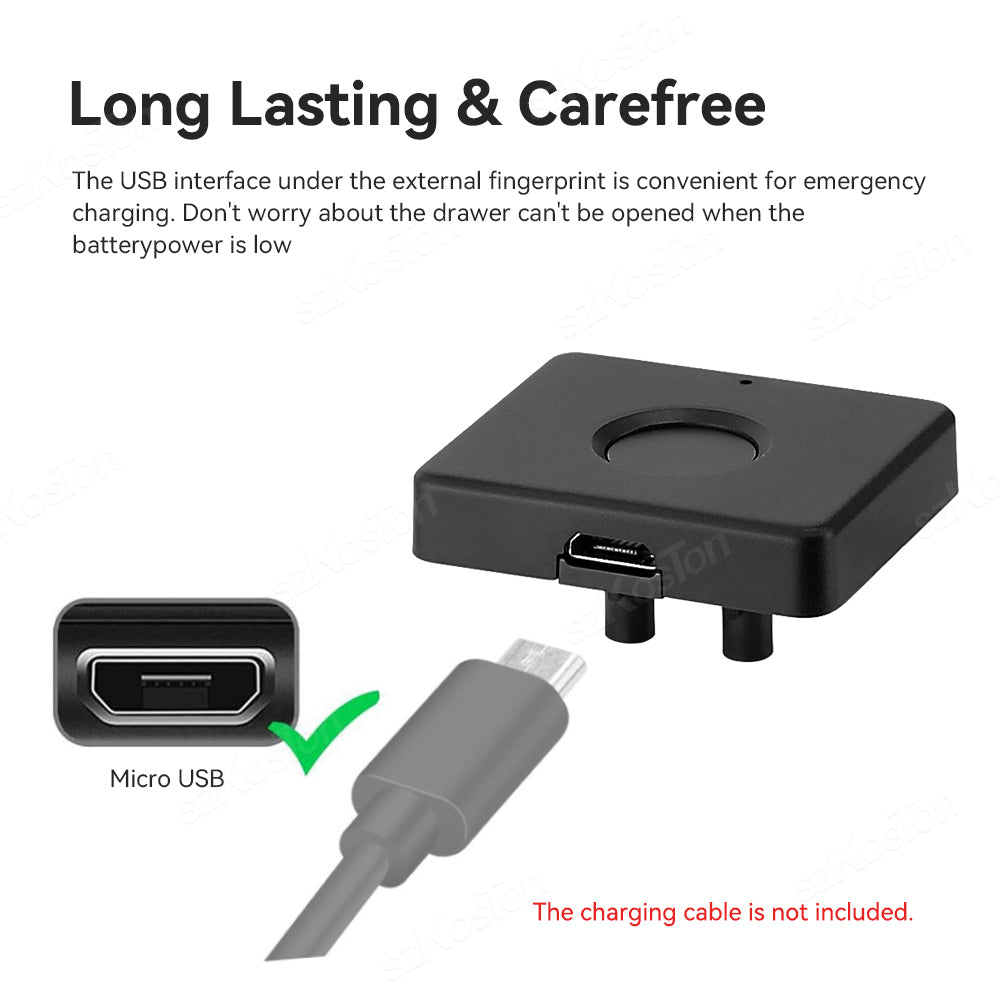 قفل ذكي ببصمة الإصبع